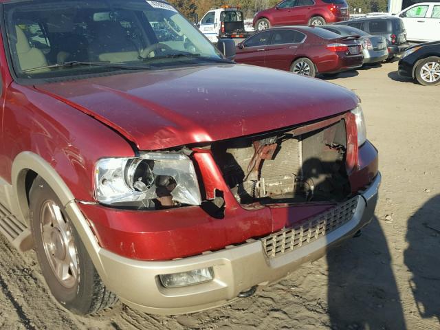 1FMFU18536LA24316 - 2006 FORD EXPEDITION TWO TONE photo 9