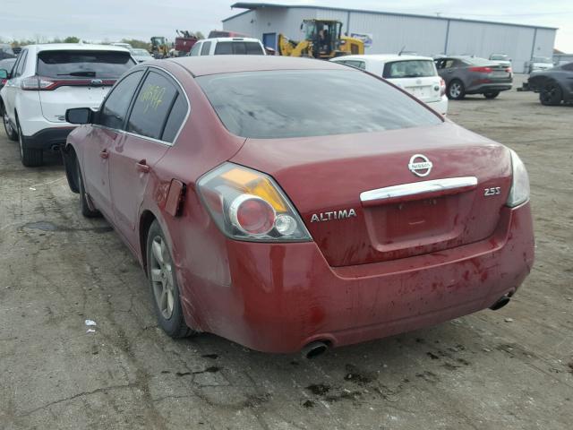 1N4AL21E17C139621 - 2007 NISSAN ALTIMA 2.5 RED photo 3