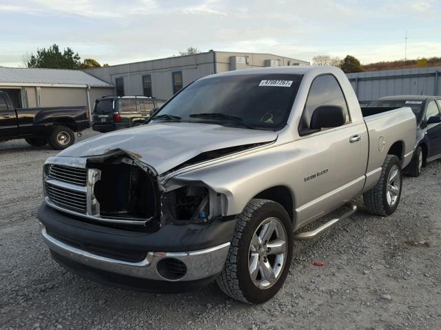 1D7HA16N04J197038 - 2004 DODGE RAM 1500 S SILVER photo 2