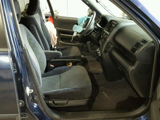 JHLRD78816C043531 - 2006 HONDA CR-V EX ლურჯი ფოტო 5