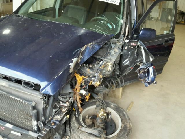 JHLRD78816C043531 - 2006 HONDA CR-V EX ლურჯი ფოტო 9