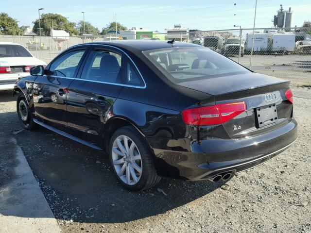 WAUAFAFL0EN021500 - 2014 AUDI A4 BLACK photo 3