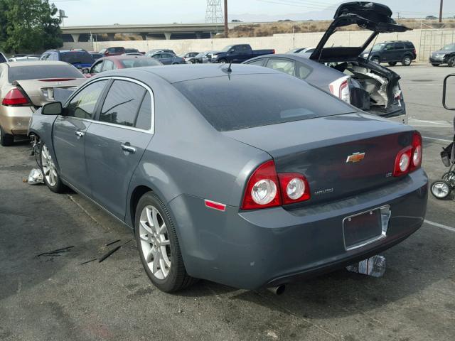 1G1ZK57B09F156127 - 2009 CHEVROLET MALIBU LTZ GRAY photo 3