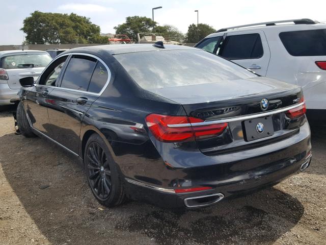 WBA7E2C3XHG741032 - 2017 BMW 740 I BLACK photo 3