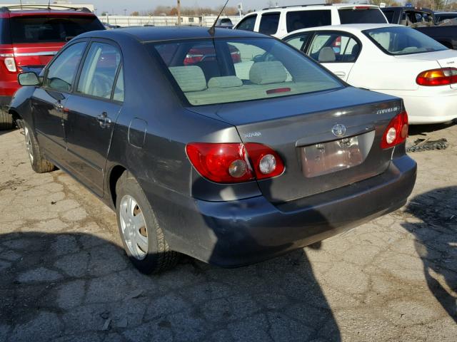 2T1BR32E35C504273 - 2005 TOYOTA COROLLA CE GRAY photo 3