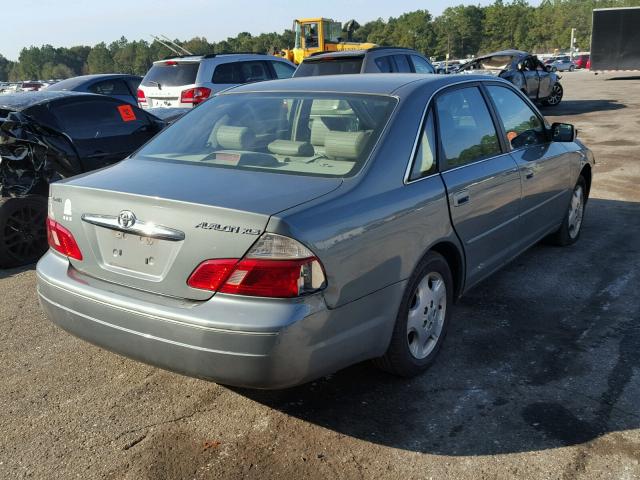 4T1BF28BX4U376479 - 2004 TOYOTA AVALON XL BLUE photo 4