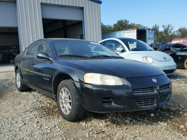 1B3EJ46X11N650024 - 2001 DODGE STRATUS SE BLACK photo 1