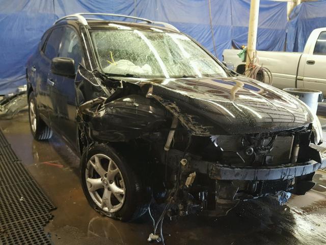 JN8AS5MT7AW505956 - 2010 NISSAN ROGUE S BLACK photo 1