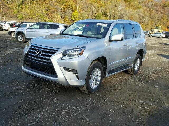 JTJBM7FX8G5131438 - 2016 LEXUS GX SILVER photo 2