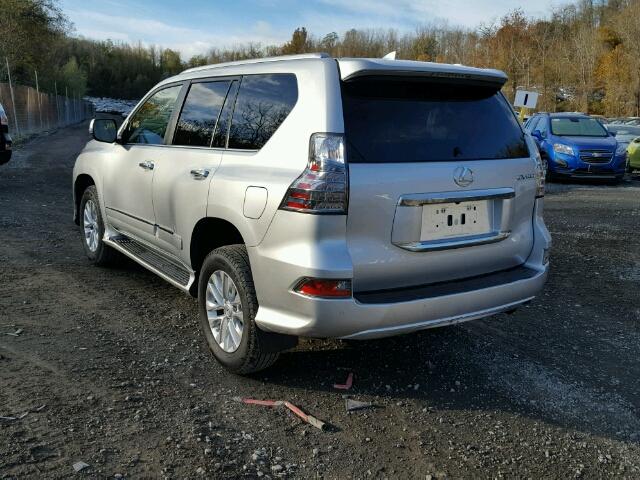 JTJBM7FX8G5131438 - 2016 LEXUS GX SILVER photo 3