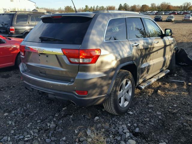 1J4RR6GT3BC588908 - 2011 JEEP GRAND CHER GRAY photo 4