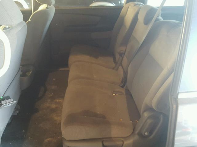 5FNRL5H4XCB097216 - 2012 HONDA ODYSSEY EX GRAY photo 6