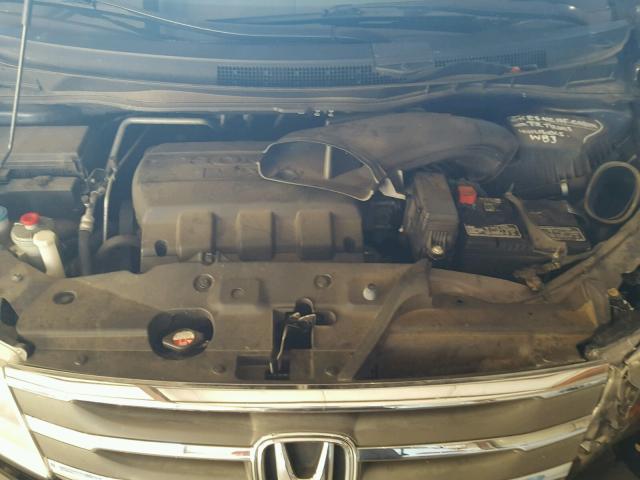 5FNRL5H4XCB097216 - 2012 HONDA ODYSSEY EX GRAY photo 7