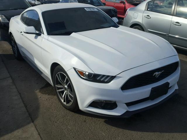 1FA6P8TH1G5227058 - 2016 FORD MUSTANG WHITE photo 1