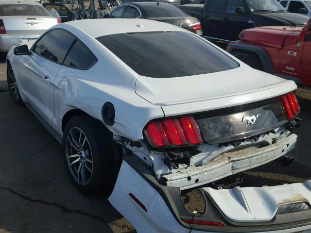 1FA6P8TH1G5227058 - 2016 FORD MUSTANG WHITE photo 3