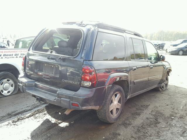 1GNET16P936183656 - 2003 CHEVROLET TRAILBLAZE GRAY photo 4