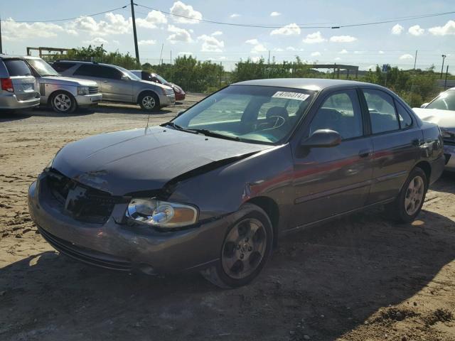 3N1CB51D94L901272 - 2004 NISSAN SENTRA 1.8 GRAY photo 2