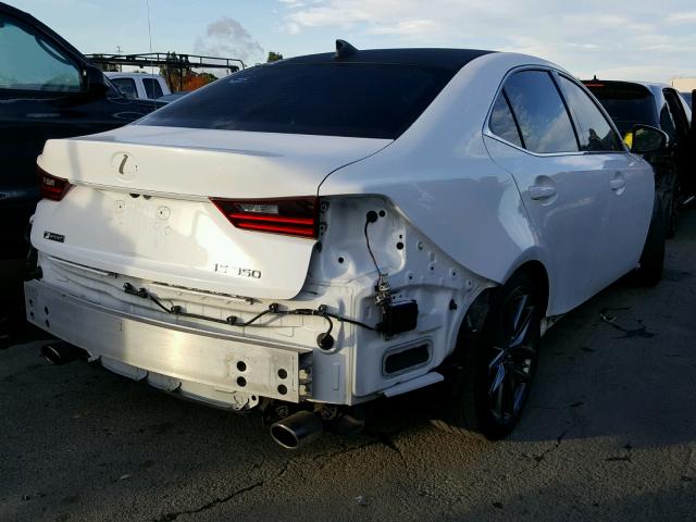 JTHBE1D26G5023175 - 2016 LEXUS IS 350 WHITE photo 4