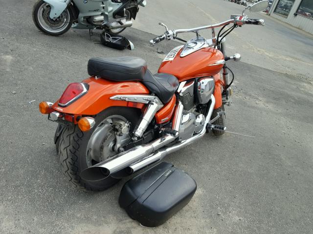 1HFSC55016A213750 - 2006 HONDA VTX1300 C ORANGE photo 4