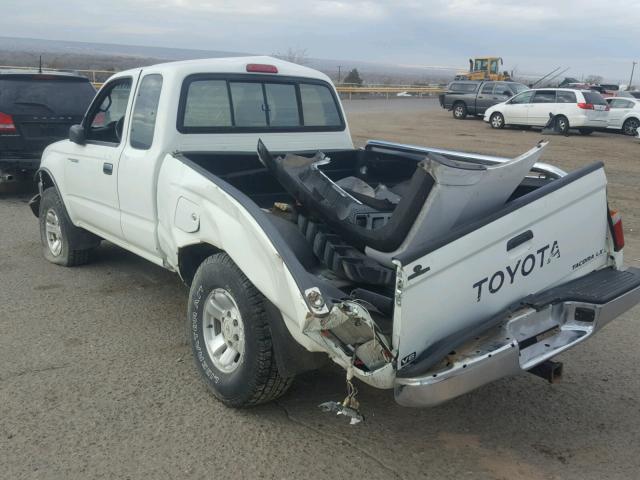 4TAWN72N3VZ290892 - 1997 TOYOTA TACOMA XTR WHITE photo 3