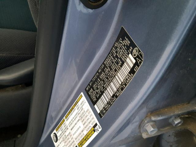 2T1KR32E05C396923 - 2005 TOYOTA MATRIX 蓝色 照片 10