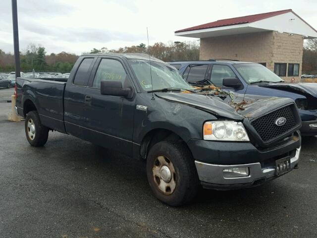 1FTVX145X4NB18224 - 2004 FORD F150 GREEN photo 1