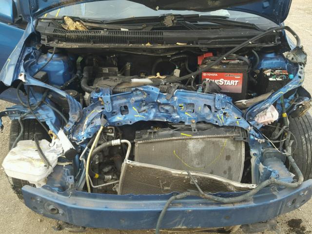 JTDBT903491307161 - 2009 TOYOTA YARIS BLUE photo 7