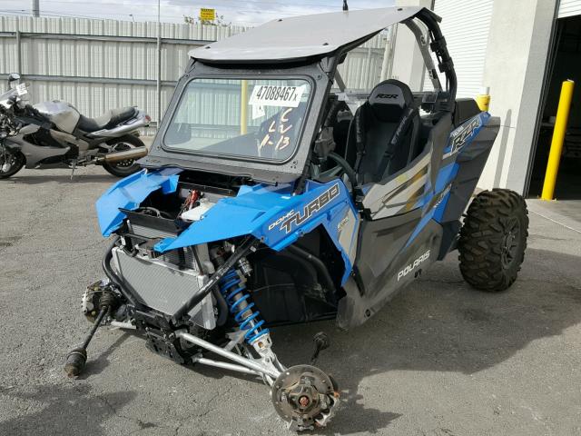 3NSVDE923JF939768 - 2018 POLARIS RZR XP TUR BLUE photo 2