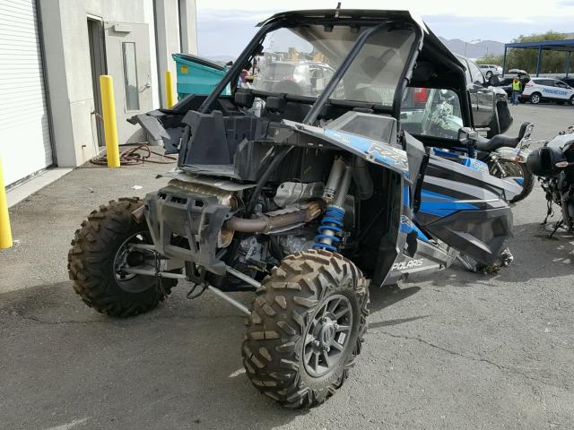 3NSVDE923JF939768 - 2018 POLARIS RZR XP TUR BLUE photo 4