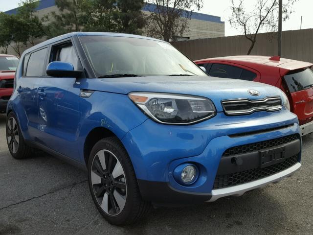 KNDJP3A55H7484505 - 2017 KIA SOUL + BLUE photo 1