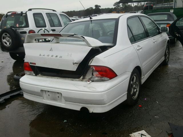 JA3AJ86E22U045647 - 2002 MITSUBISHI LANCER OZ WHITE photo 4