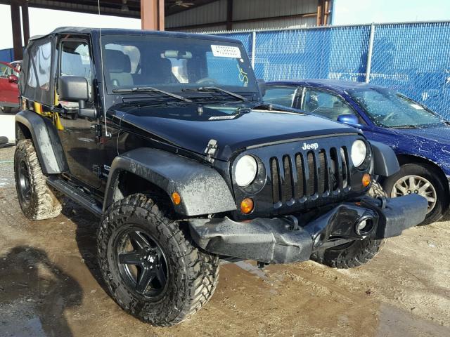 1J4AA2D17BL631050 - 2011 JEEP WRANGLER S BLACK photo 1