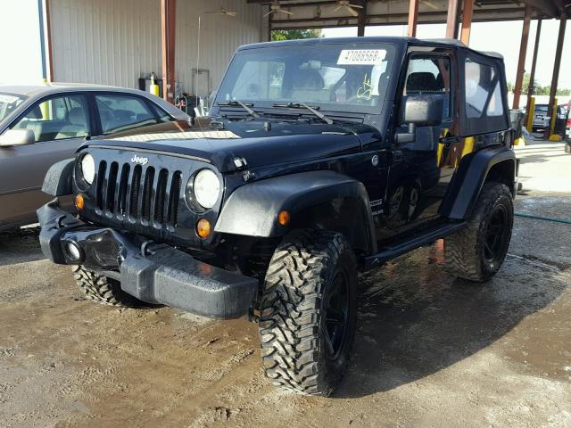 1J4AA2D17BL631050 - 2011 JEEP WRANGLER S BLACK photo 2
