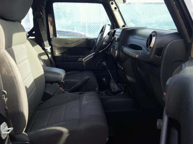 1J4AA2D17BL631050 - 2011 JEEP WRANGLER S BLACK photo 5