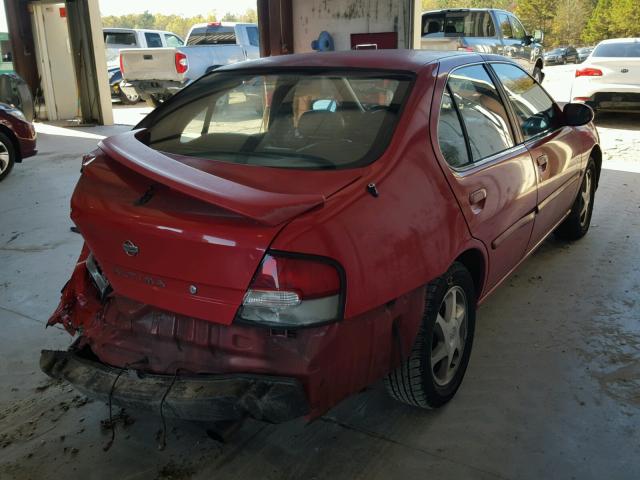 1N4DL01D0XC234132 - 1999 NISSAN ALTIMA XE RED photo 4