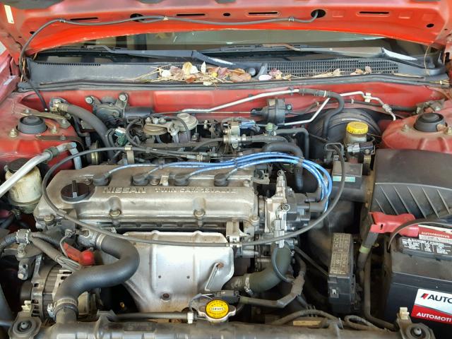 1N4DL01D0XC234132 - 1999 NISSAN ALTIMA XE RED photo 7