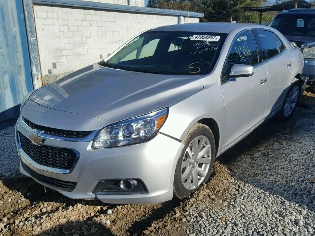 1G11E5SA3GU147689 - 2016 CHEVROLET MALIBU LIM SILVER photo 2