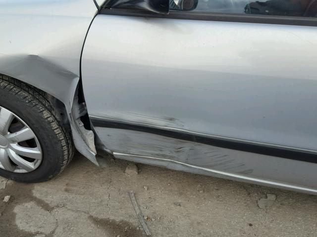 1Y1SK52831Z430357 - 2001 CHEVROLET GEO PRIZM 银色 照片 10