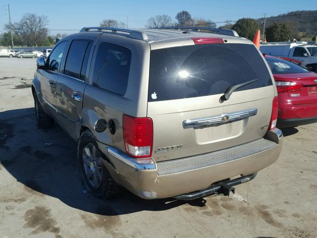 1A8HX58NX8F125231 - 2008 CHRYSLER ASPEN LIMI GOLD photo 3