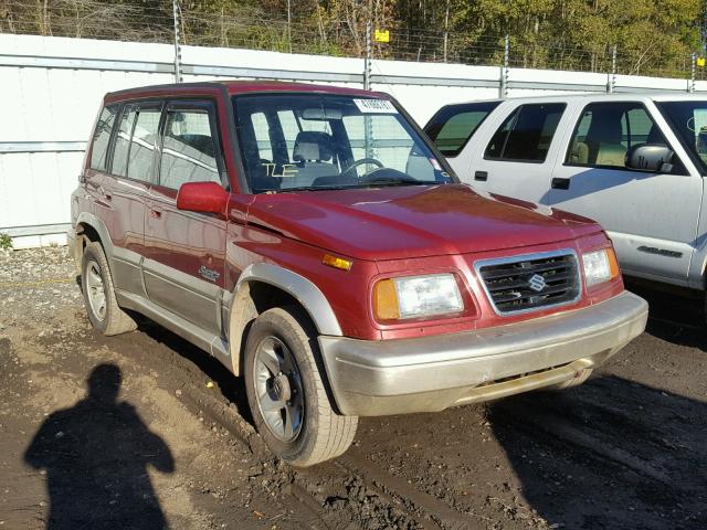 JS3TD21V8T4102152 - 1996 SUZUKI SIDEKICK S RED photo 1