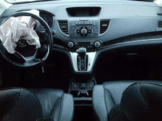 5J6RM4H74DL068093 - 2013 HONDA CR-V EXL თეთრი ფოტო 9