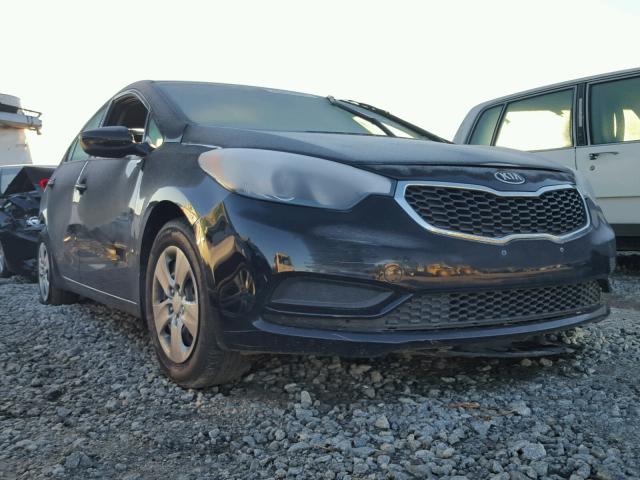 KNAFK4A63F5286496 - 2015 KIA FORTE LX BLACK photo 1