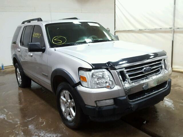 1FMEU73E77UB53905 - 2007 FORD EXPLORER X SILVER photo 1