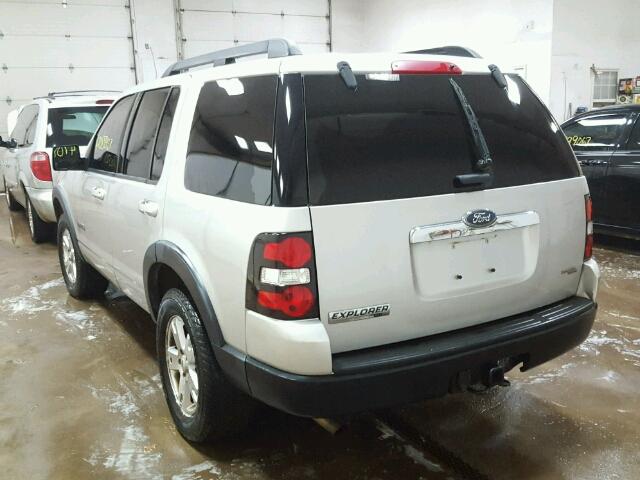 1FMEU73E77UB53905 - 2007 FORD EXPLORER X SILVER photo 3