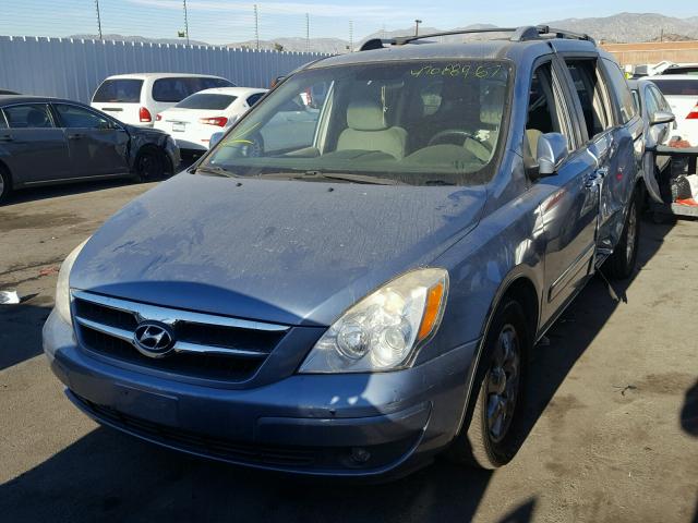 KNDMC233076026406 - 2007 HYUNDAI ENTOURAGE BLUE photo 2