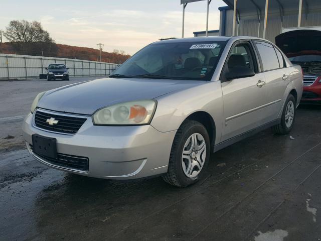 1G1ZS58F77F133393 - 2007 CHEVROLET MALIBU LS SILVER photo 2