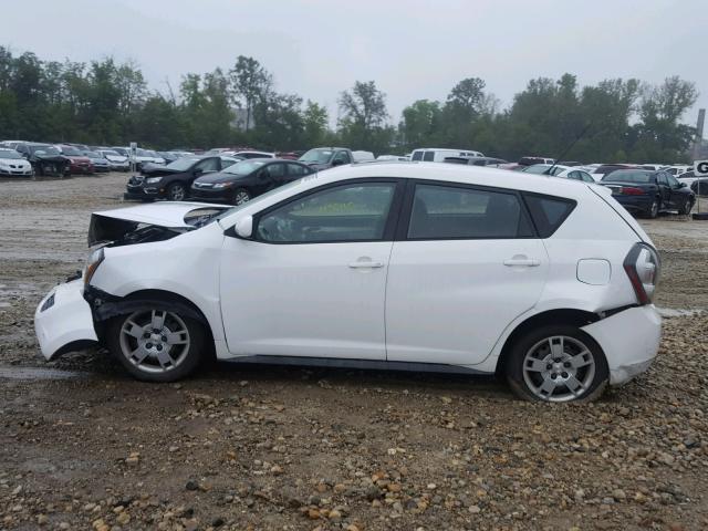 5Y2SP67079Z477756 - 2009 PONTIAC VIBE WHITE photo 9