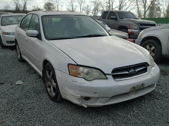 4S3BL626967203926 - 2006 SUBARU LEGACY 2.5 WHITE photo 1