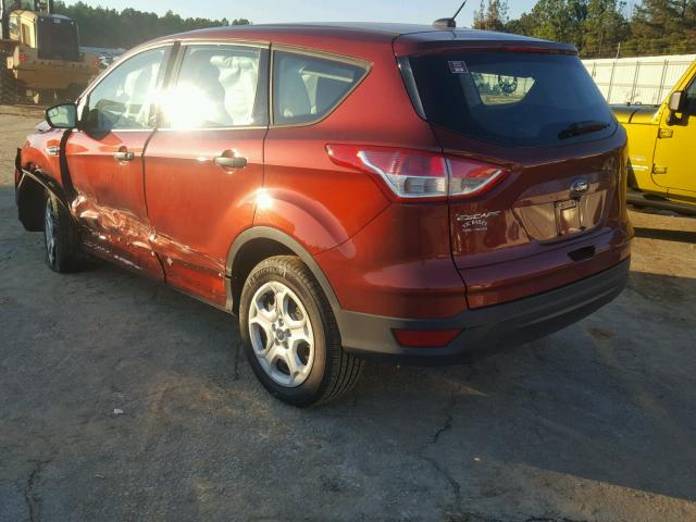 1FMCU0F7XGUC85827 - 2016 FORD ESCAPE S ORANGE photo 3