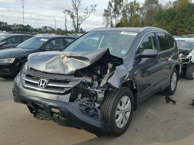 2HKRM4H70DH689017 - 2013 HONDA CR-V EXL 灰色 照片 2